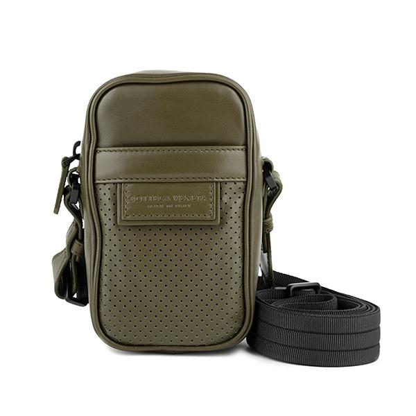 並行輸入 ボッテガヴェネタ ショルダーバッグ カーキ グリーン BOTTEGA VENETA 566...