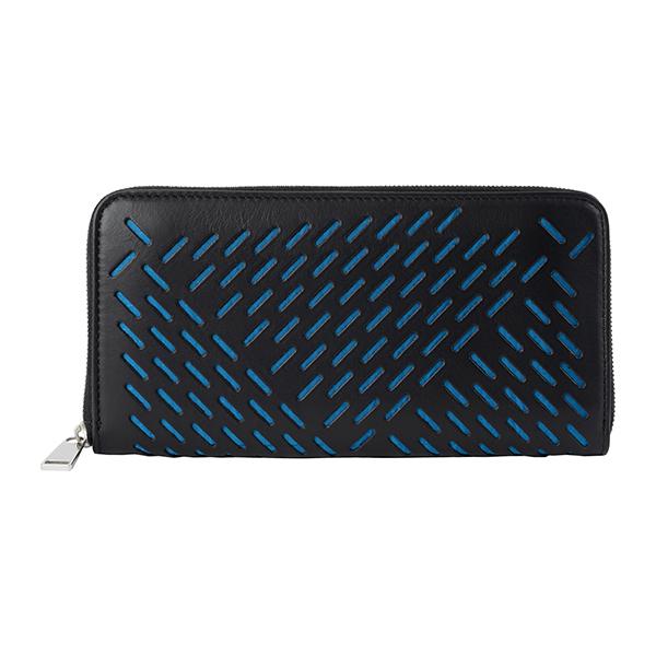 並行輸入 ボッテガヴェネタ  長財布(ラウンドファスナー) パーフォレイテッド 573431 VBO...