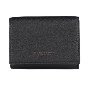 ⭐️未使用品⭐️　ボッテガヴェネタ　イントレチャート　三つ折り財布　ブラック ボッテガヴェネタ BOTTEGA VENETA BOTTEGA VENETA 三つ折り財布
