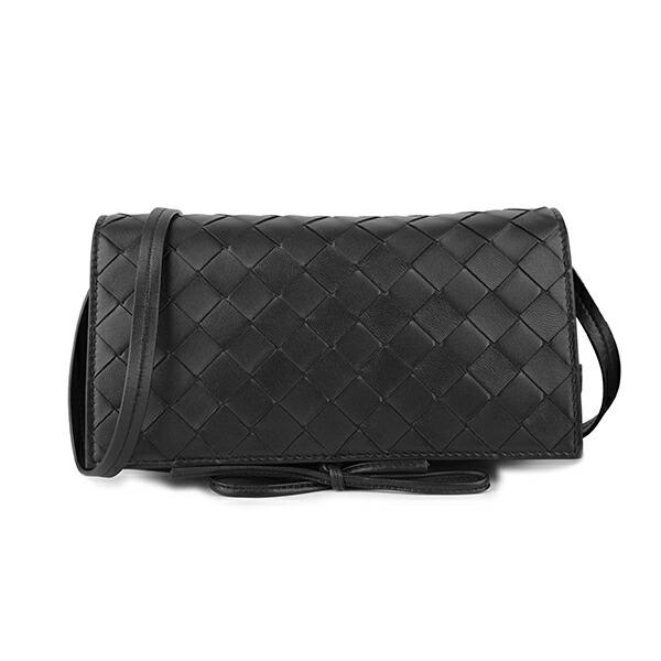 並行輸入 ボッテガヴェネタ ショルダーバッグ ブラック 黒 BOTTEGA VENETA 63054...