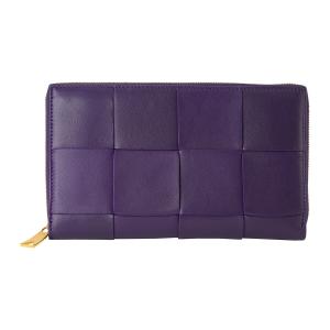 ボッテガ・ヴェネタ マキシイントレチャートレザー財布 BOTTEGA VENETA ボッテガヴェネタ 長財布 マキシイントレ