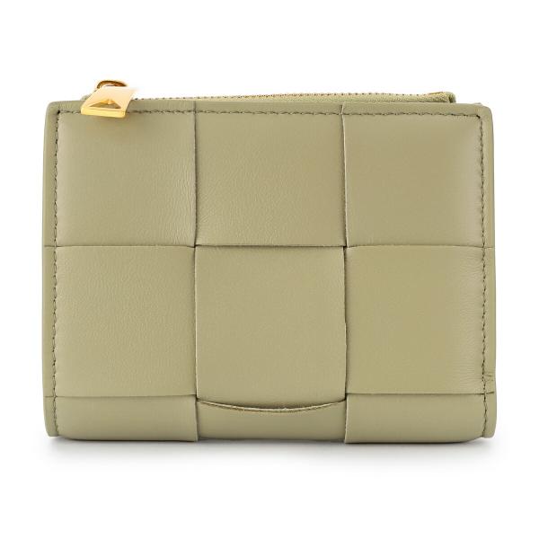 並行輸入 ボッテガヴェネタ 2つ折り財布 BOTTEGA VENETA カセット スモール カセット...