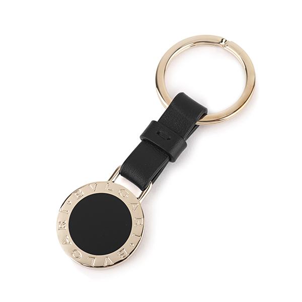 並行輸入 ブルガリ  キーホルダー ブルガリ・ブルガリ 32764 BLACK ブラック 爆買