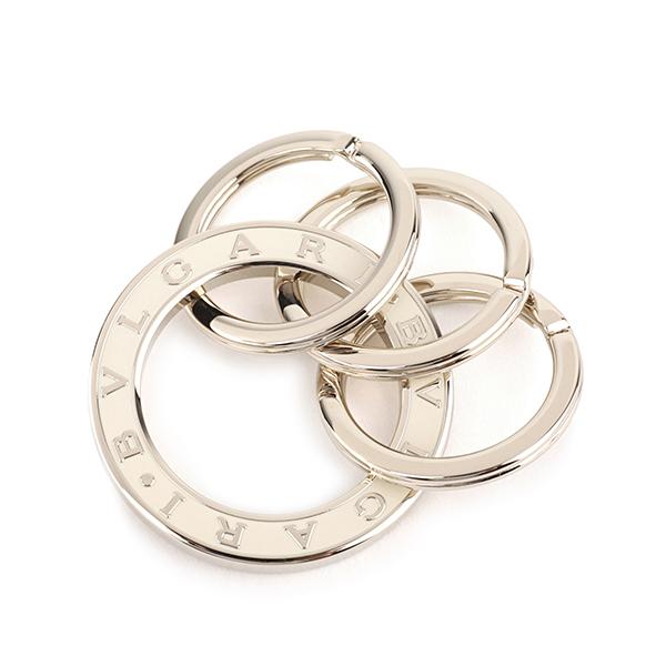 並行輸入 ブルガリ  キーホルダー ブルガリ・ブルガリ 35277 WHITE ホワイト 爆買