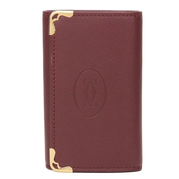 並行輸入 カルティエ キーケース KEY RING L3001358 ボルドー 爆買