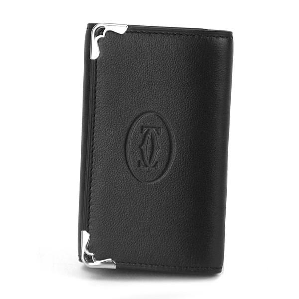 並行輸入 カルティエ キーケース カボション L3001359 ブラック 黒 爆買