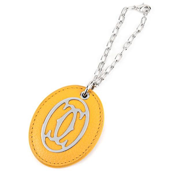 並行輸入 カルティエ キーホルダー COLORED KEY RING OG000045 イエロー 爆...