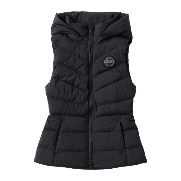 並行輸入 カナダグース ダウンベスト ブラックレーベル CLAIR VEST BLACK LABEL...