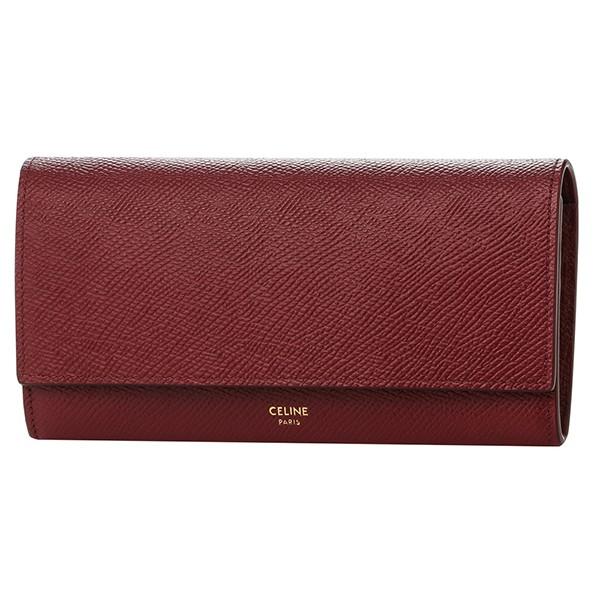 並行輸入 セリーヌ 長財布 ラージ フラップウォレット 10B56 3BEL 28LB ライトバーガ...