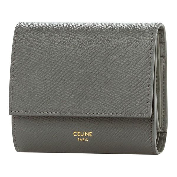 並行輸入 セリーヌ 2つ折り財布 スモール トライフォールドウォレット 10B57 3BEL 09G...