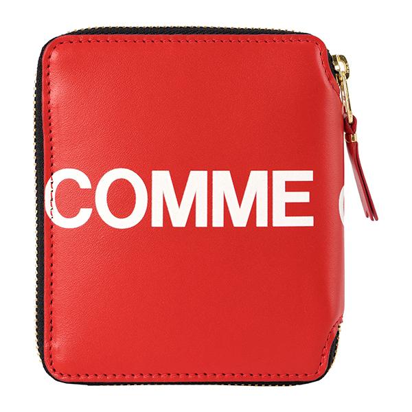 並行輸入 コムデギャルソン 2つ折り財布 レッド 赤 COMME des GARCONS SA210...