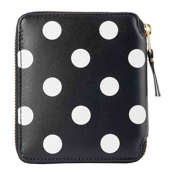 並行輸入 コムデギャルソン 2つ折り財布 COMME des GARCONS ポルカドット SA21...