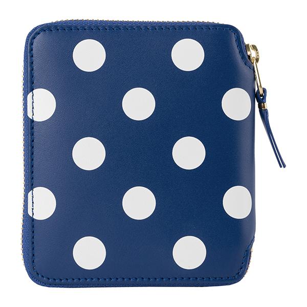 並行輸入 コムデギャルソン 2つ折り財布 ネイビー COMME des GARCONS SA2100...