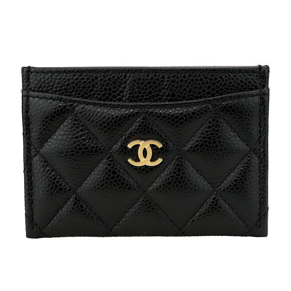 並行輸入 シャネル カードケース CHANEL キャビアスキン CHANEL CARD CASEレデ...