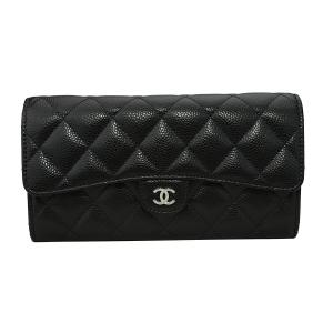 CHANEL 並行輸入 シャネル 長財布 キャビアスキン LONG WALLET