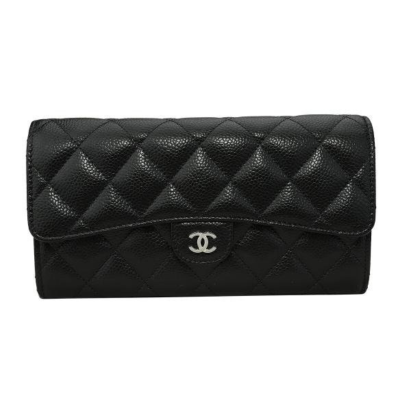 並行輸入 シャネル 長財布 CHANEL キャビアスキン CHANEL WALLET AP0241レ...