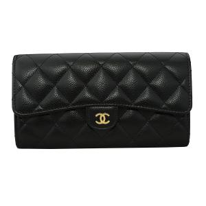 CHANEL 並行輸入 シャネル 長財布 キャビアスキン LONG WALLET