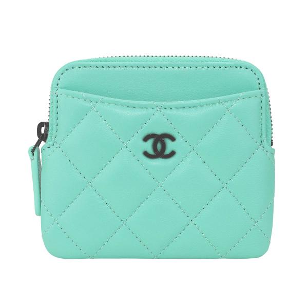 並行輸入 シャネル コインケース CHANEL ラムスキン CHANEL ZIP COIN PURS...