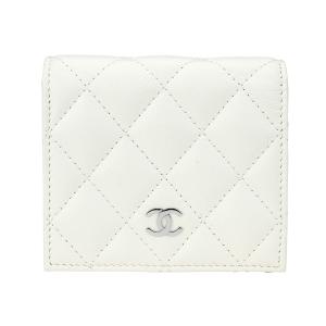 CHANEL 並行輸入 シャネル 2つ折り財布 キャビアスキン SMALL WALLET