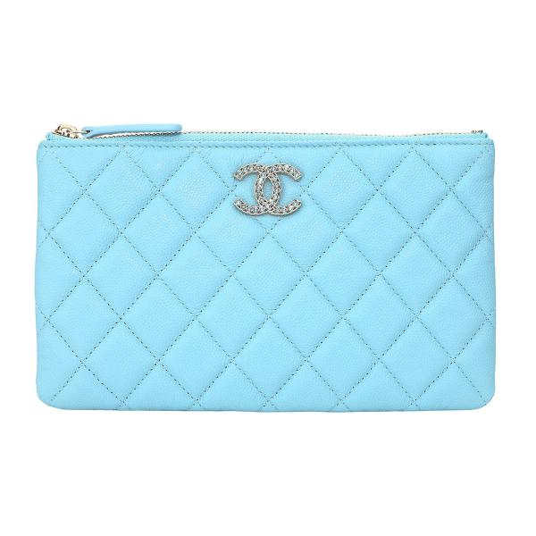並行輸入 シャネル ポーチ CHANEL キャビアスキン CHANEL POUCHレディース ライト...