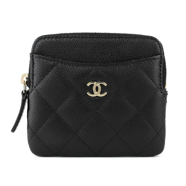 並行輸入 シャネル コインケース CHANEL キャビアスキン CHANEL COIN CASEレデ...