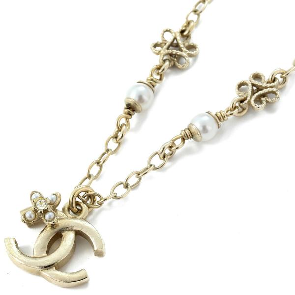 並行輸入 シャネル ネックレス CHANEL ココマーク CHANEL NECKLACE ABC09...