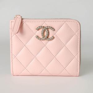 並行輸入 シャネル カードケース CHANEL キャビアスキン CHANEL FRAGMENT K5E8CX21 20303 レディース ピンク