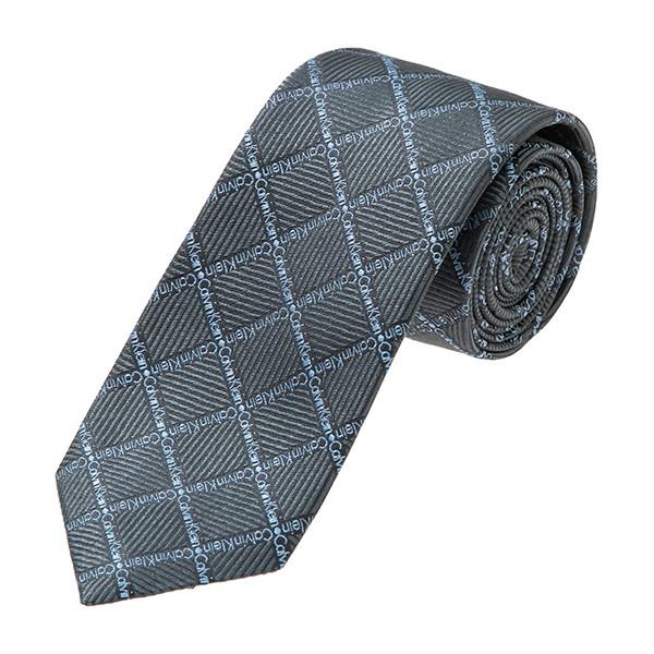 並行輸入 カルバン クライン ネクタイ CALVIN KLEIN シルク 5263R-4メンズ ブラ...