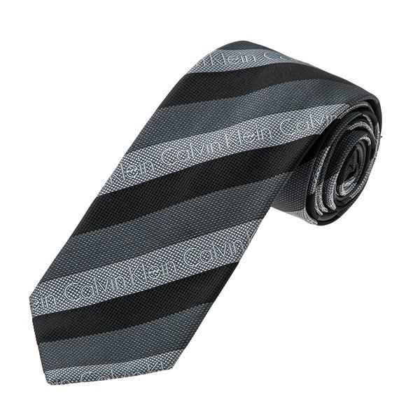 並行輸入 カルバン クライン ネクタイ CALVIN KLEIN シルク 5269R-6メンズ ブラ...