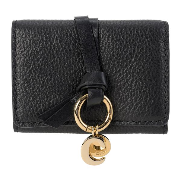 並行輸入 クロエ 3つ折り財布 Chloe アルファベット CHC21WP946F57 001レディ...