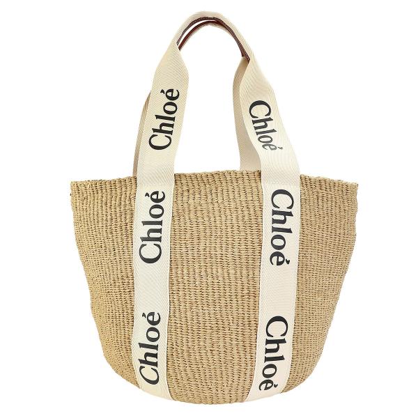 並行輸入 クロエ トートバッグ Chloe ウッディ CHC22SS380G55 101レディース ...