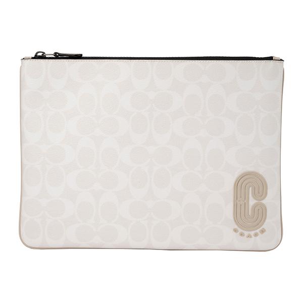 並行輸入 コーチ クラッチ・セカンドバッグ ホワイト 白 COACH 1314 QBR14 爆買