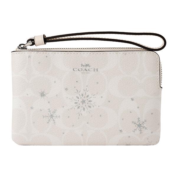 並行輸入 コーチ ポーチ ホワイト 白 COACH C1862 SVCAH 爆買