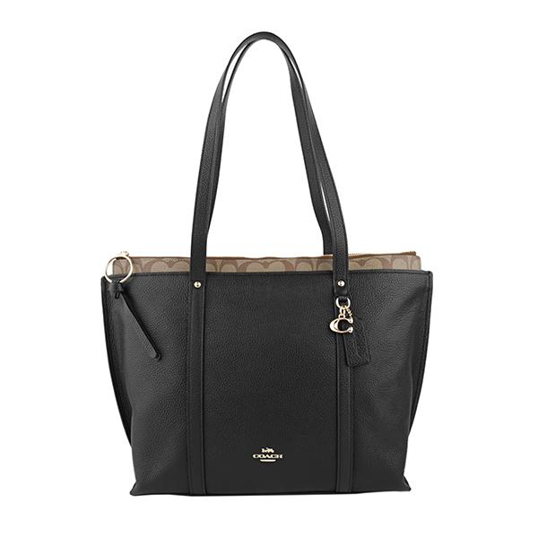 並行輸入 コーチ トートバッグ ブラック 黒 COACH 1575 IMR19 爆買