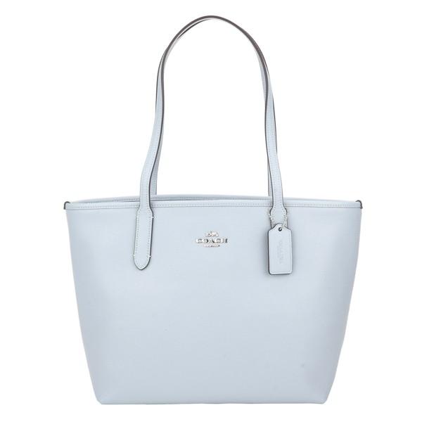 並行輸入 コーチ トートバッグ ライトブルー 水色 COACH 83857 SVPB 爆買