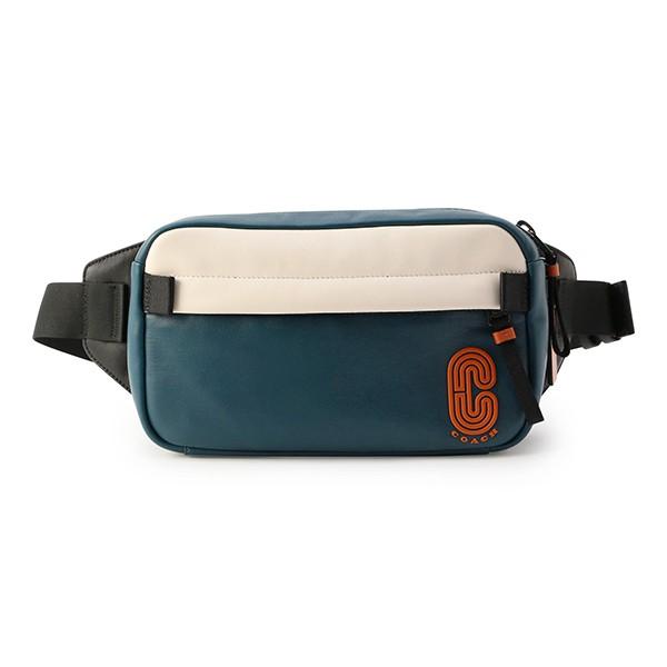 並行輸入 コーチ ウエストバッグ・ボディバッグ ブルー系 COACH 89920 QBQ6P 爆買