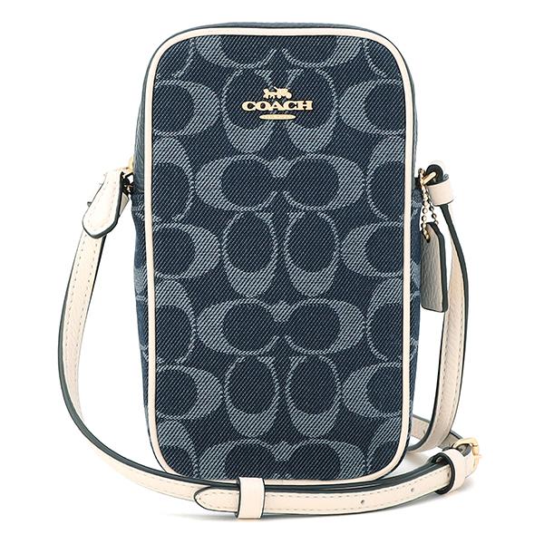 並行輸入 コーチ ショルダーバッグ ブルー 青 COACH C2943 IMDEI 爆買