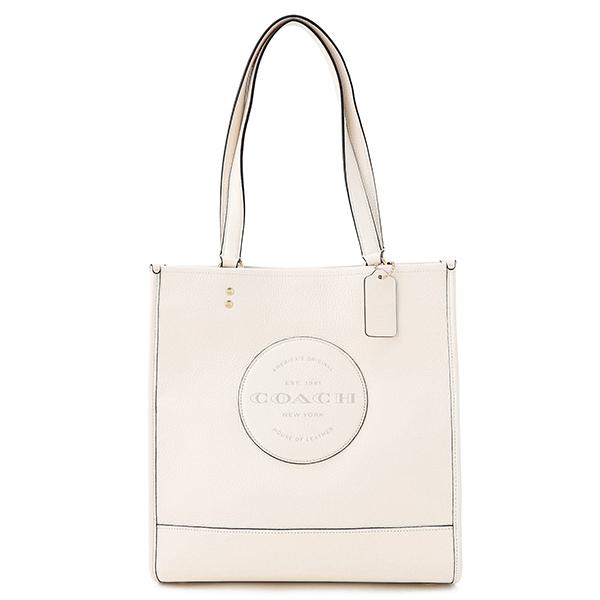 並行輸入 コーチ トートバッグ COACH ぺブルドレザー C3078 IMCHKユニセックス ホワ...