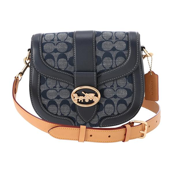 並行輸入 コーチ ショルダーバッグ COACH シグネチャー シャンブレー C4066 IMDEIレ...