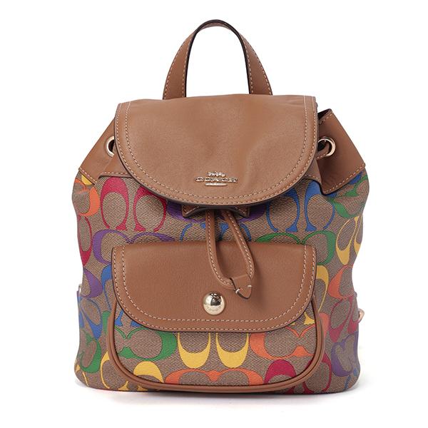 並行輸入 コーチ リュックサック ブラウン 茶 COACH C4097 IMMU4 爆買