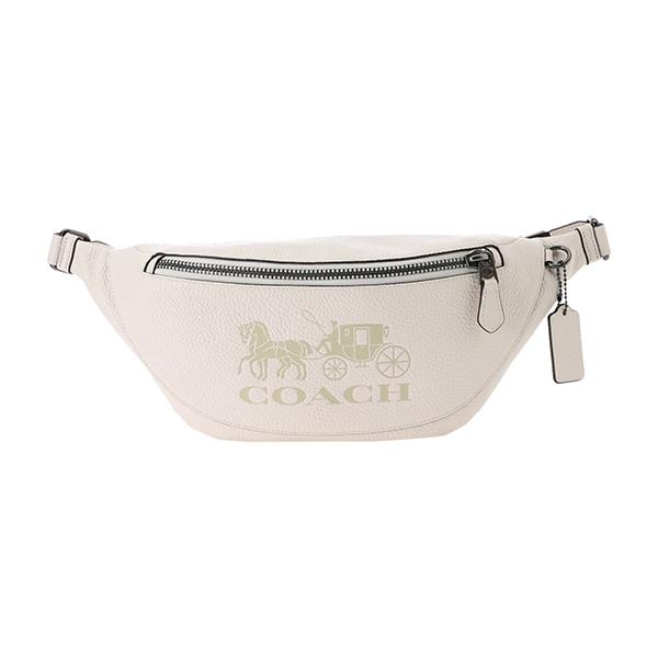 並行輸入 コーチ ウエストバッグ・ボディバッグ ホワイト 白 COACH C4137 QBCHK 爆...