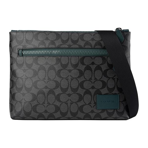 並行輸入 コーチ ショルダーバッグ COACH キャリア C6766 QBTH8メンズ グレー グリ...