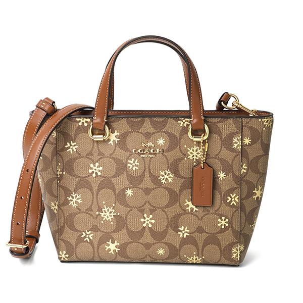 並行輸入 コーチ ショルダーバッグ COACH シグネチャー スノーフレーク プリント CF378 ...