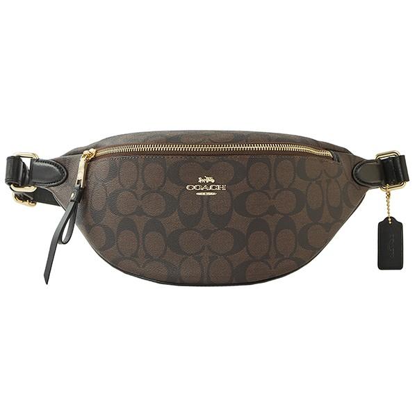 並行輸入 コーチ ウエストバッグ・ボディバッグ ブラウン 茶 COACH F48740 IMAA8 ...