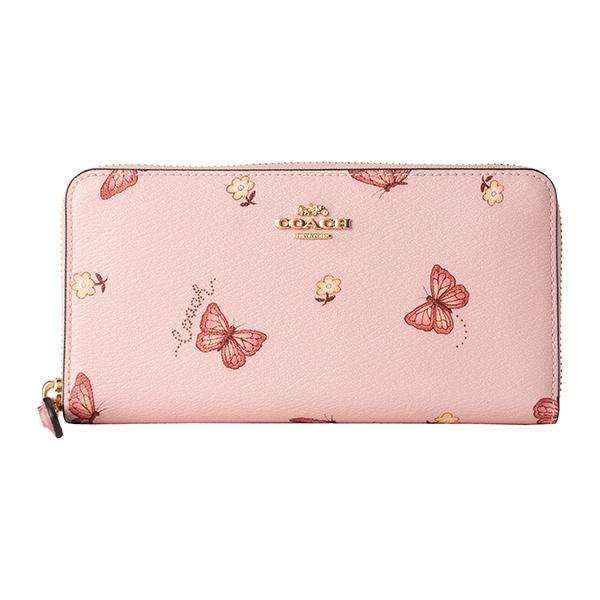 並行輸入 コーチ 長財布(ラウンドファスナー) ピンク COACH 2857  IMR2Y 爆買