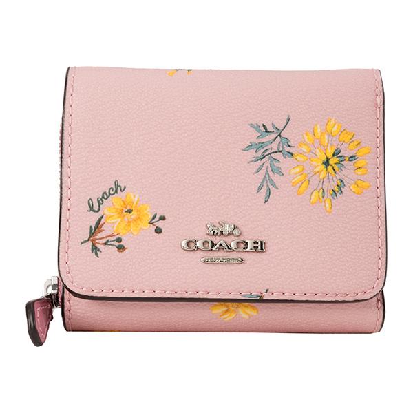 並行輸入 コーチ 3つ折り財布 ピンク COACH 2924 SVOKV 爆買