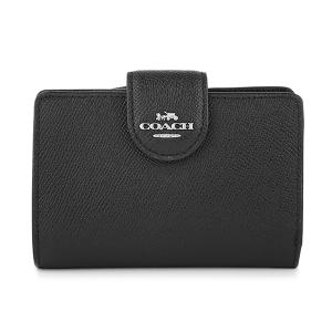 COACH（コーチ） 財布 二つ折り COACH 6390 ブラック ラグジュアリー