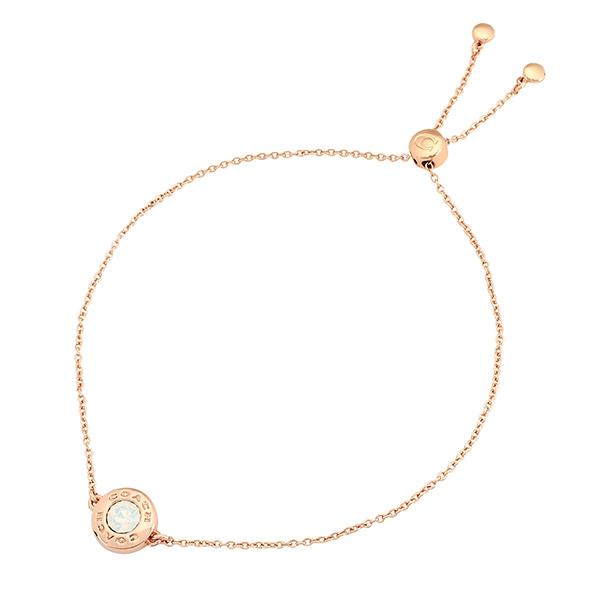 並行輸入 コーチ ブレスレット COACH オープンサークル 67072 TMCレディース ピンクゴ...