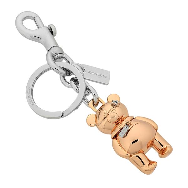 並行輸入 コーチ キーホルダー COACH スリーディーベアー 87166 RGDレディース ピンク...