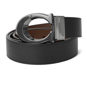 Coach Double Bar Buckle Cut To Size Reversible Belt, 38 Mm CG596